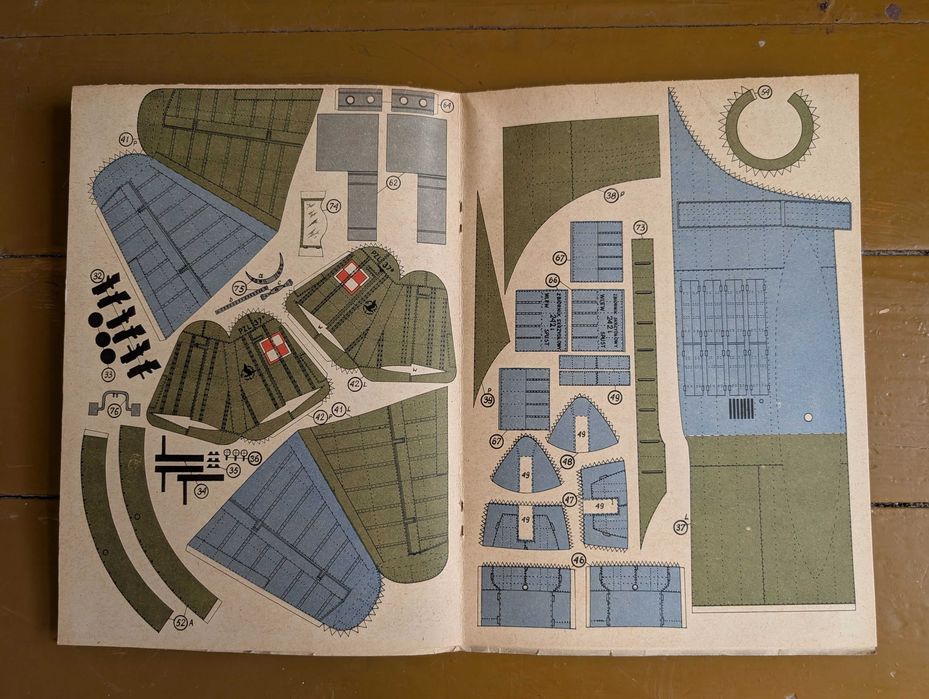 Czasopismo "Mały Modelarz" z 1978 r. - Samoloty, statki, czołg | PRL