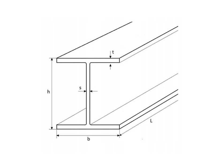 Dwuteownik HEM 450 (10.5m) HEM 185 (5,3m) OCYNKOWANY