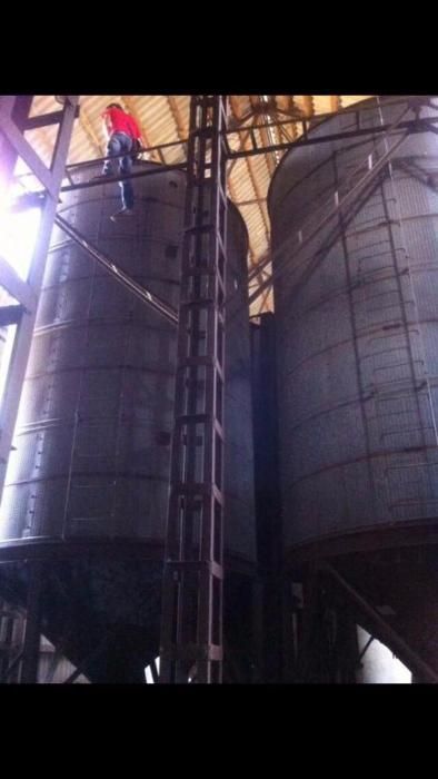 Бункер вентилируемый ОБВ-25, силос для охолдження зерновых. Житомир.