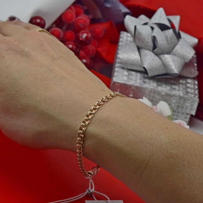 ‼Женский золотой браслет 4,38 гр 17 см Золотий браслет 585 проба