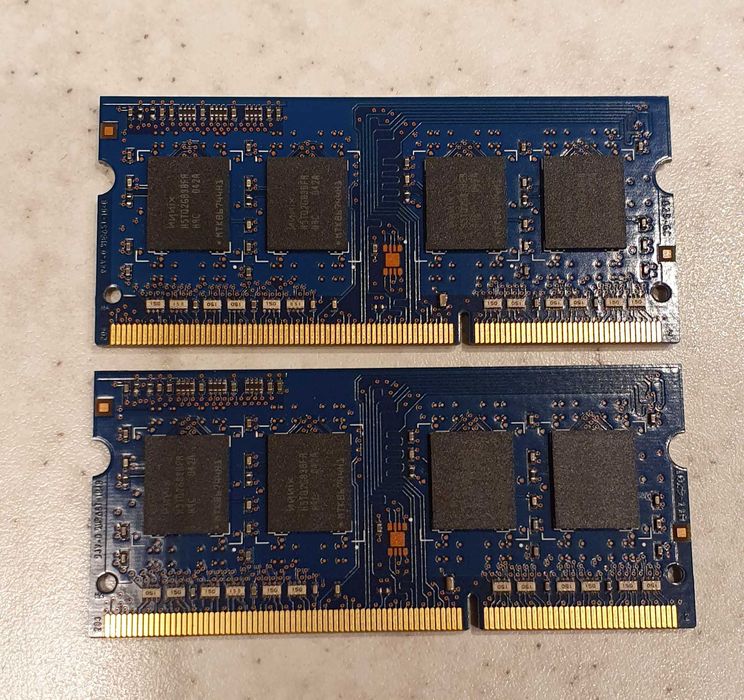 Pamięć RAM DDR3 4GB 1333 MHz Hynix - 2x 2GB ( Do Laptopa )