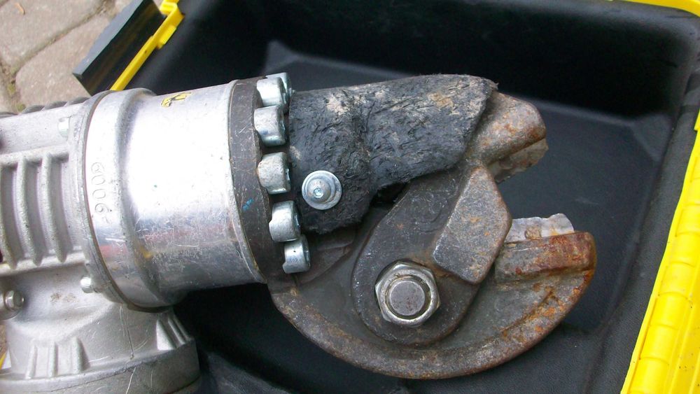 nożyce do prętów Wacker rcp 16/230 gilotyna stali