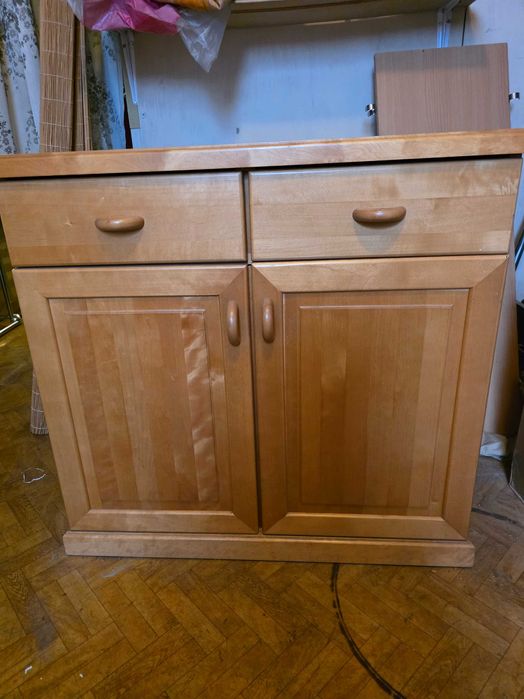 Witryna, podwójna komoda + POJEDYNCZA LITE DRWNO!!!