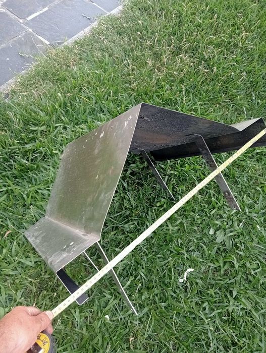 Chapéu para chaminé em inox