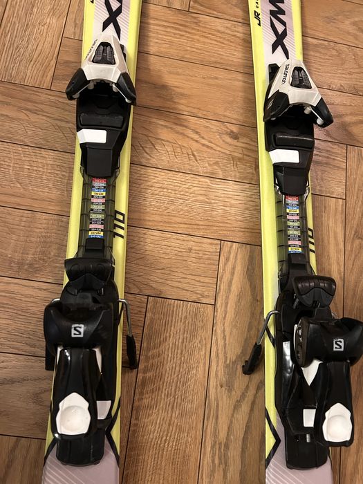 Zestaw salomon narty 110cm buty 22cm