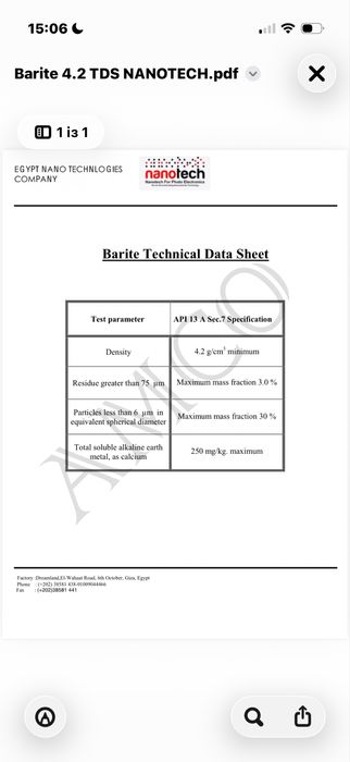 Барит 9 тон в біг бегах по 1500 кг