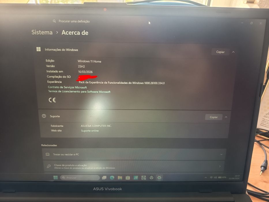 PC Portátil Asus Vivobook E1504FA-R57ALHDPB2