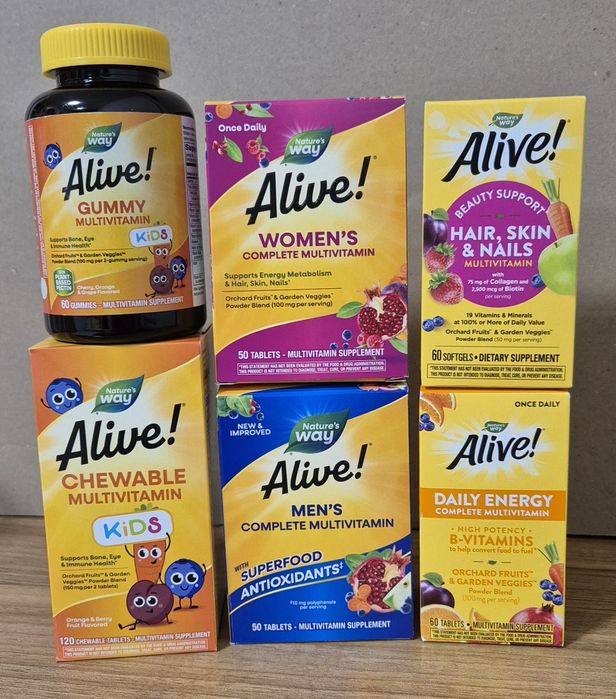 Мультивітаміни для діточок. Alive. Айхерб. Мультивитамины.