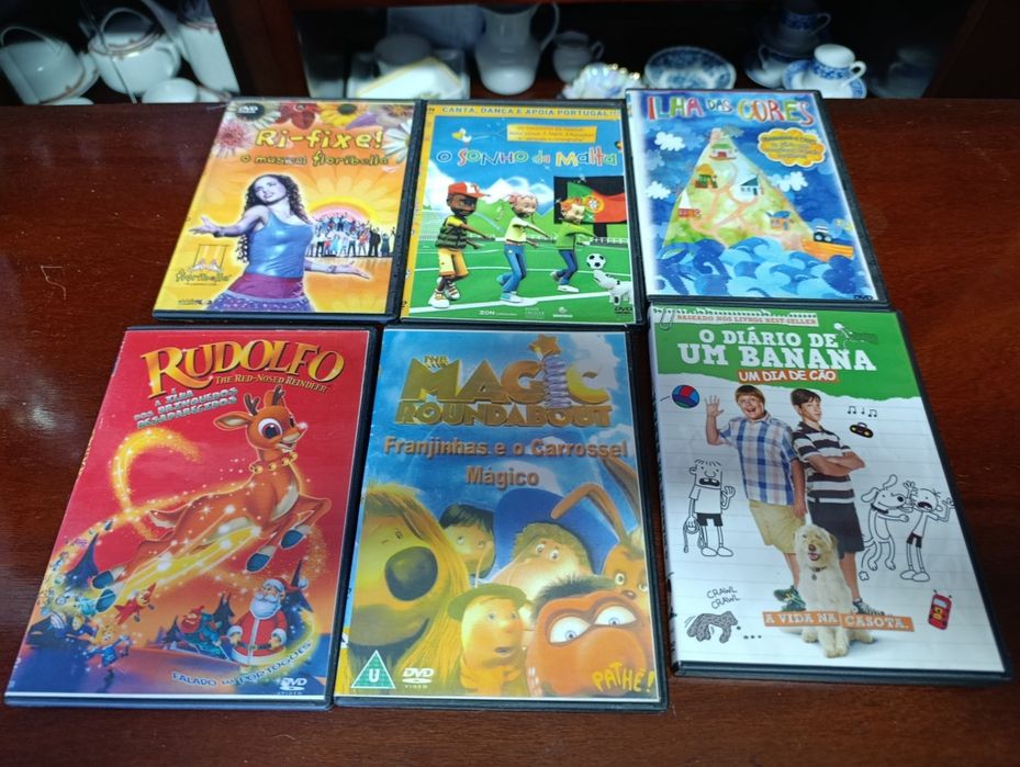 DVD história antigas
