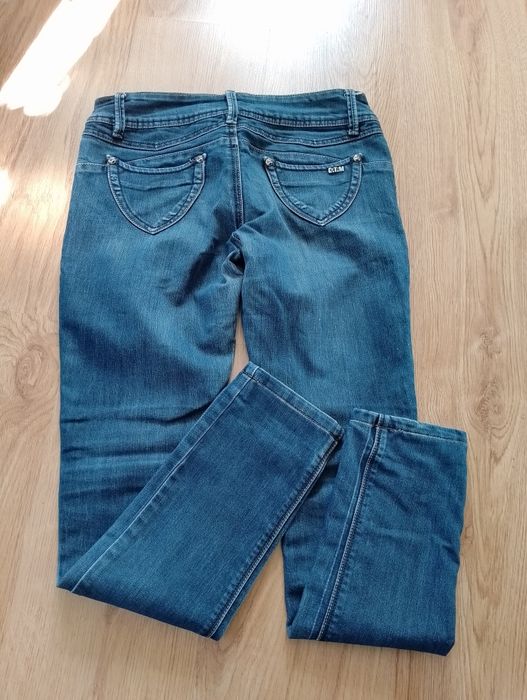 Spodnie damskie jeansowe 38(M)