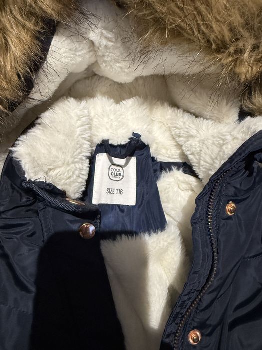 Plaszcz zimowy dla dziewczynki