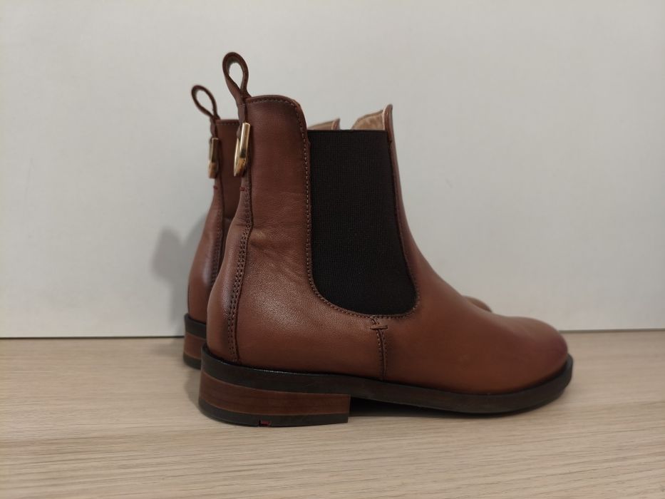 Buty Lloyd botki skórzane damskie brązowe modne 38 24,5cm