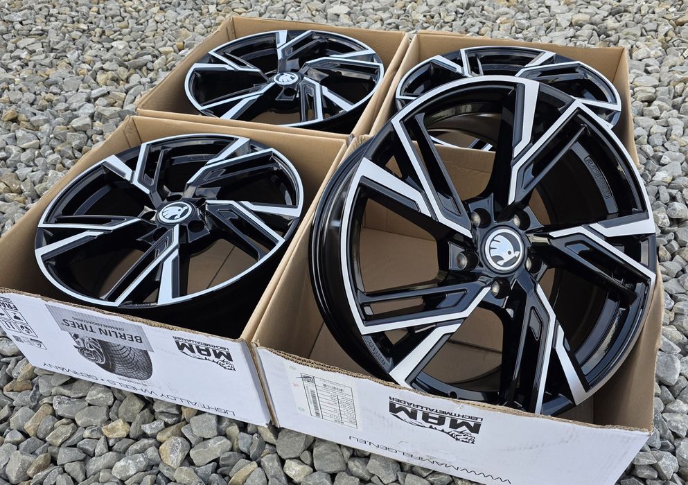 5x112 18 SKODA NOWE ALUFELGi Superb 1 2 3 Octavia VRS Kodiaq rs5