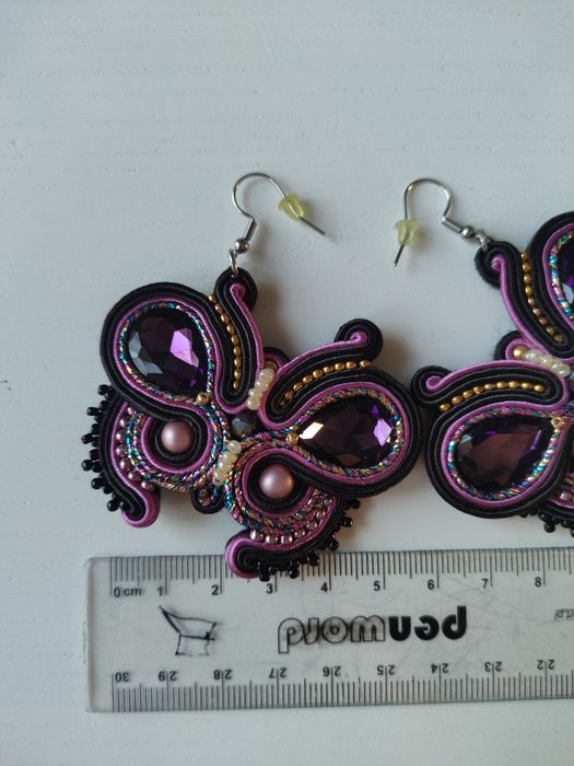 Kolczyki sutasz motyle