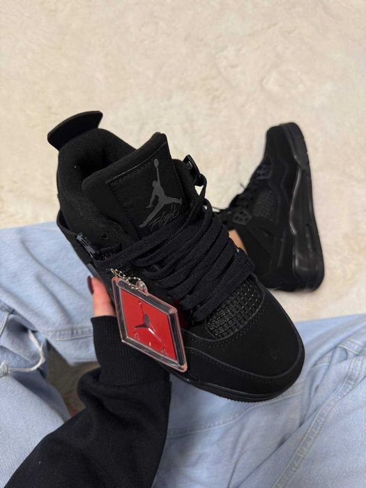 Кросівки Nike Air Jordan 4 Retro Black Cat