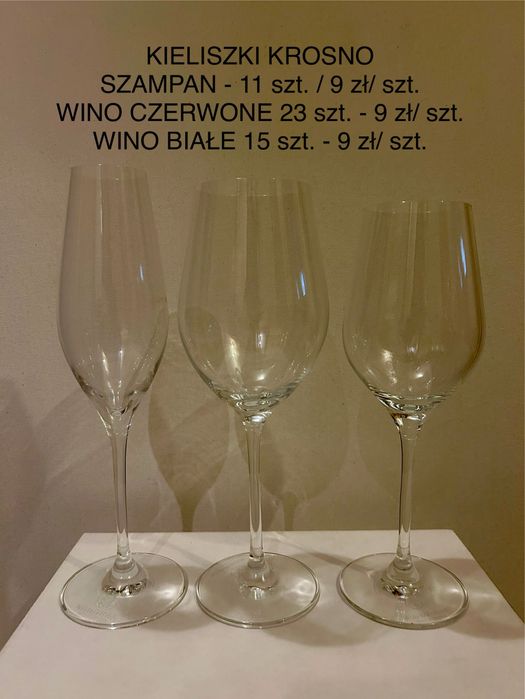 szklo/ filiżanki/ kieliszki/ szklanki/