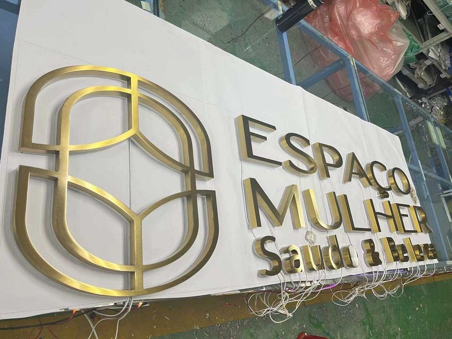 Reclamos Luminosos LED - Letras Monobloco Personalizadas 3D, Corte CNC