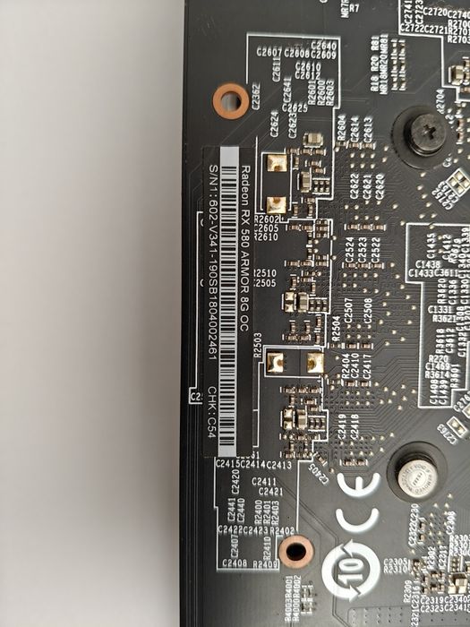 Відеокарта Rx 580 (8gb) MSI