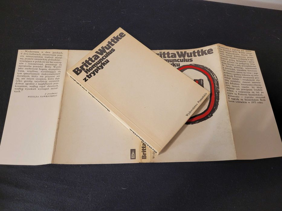 Homunculus z Tryptyku - Britta Wuttke - książka