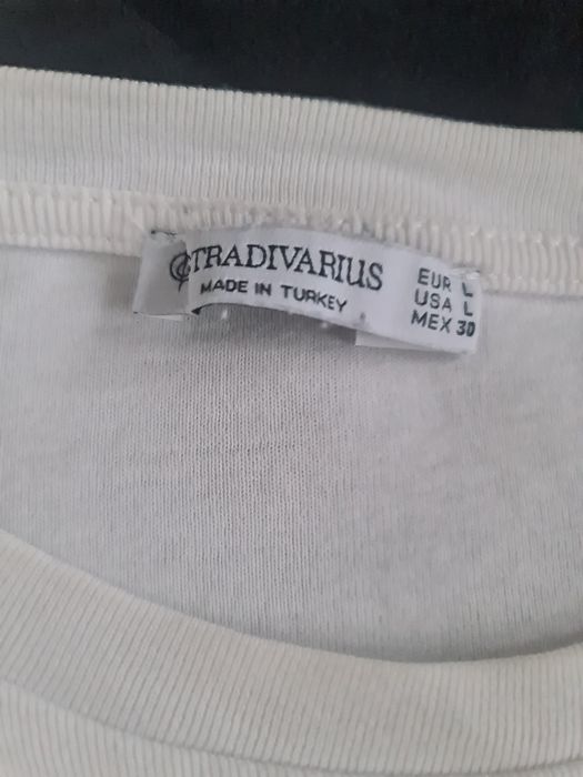 Koszulka T-shirt Stradivarius L