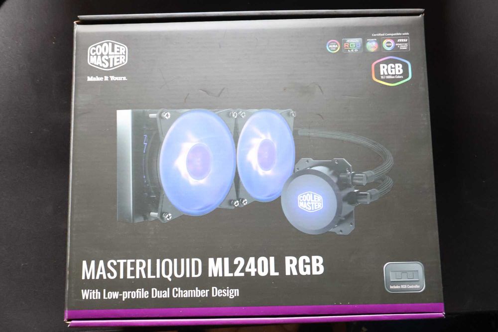 Water Cooler CPU Cooler Master MasterLiquid ML240L RGB