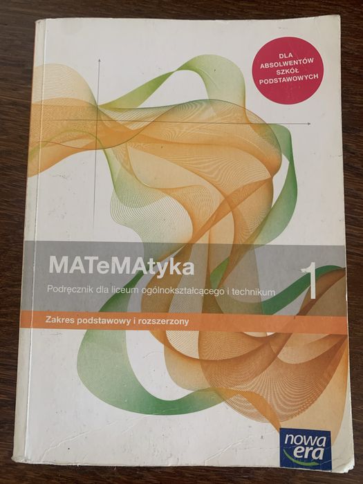 Matematyka 1 zakres podstawowy i rozszerzony