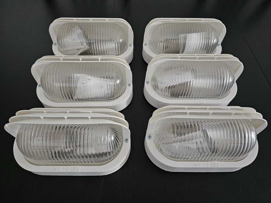 6 Luzes de Parede Exterior Novas a Metade do Preço!