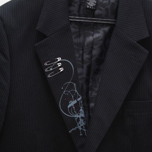 Blazer Split pinstripe