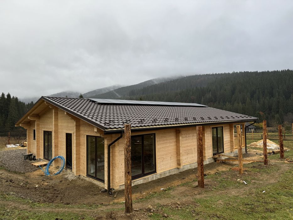 Будівництво деревʼяного будинку під ключ