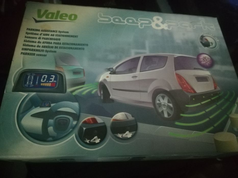 Kit 8 sensores de estacionamento Valeo