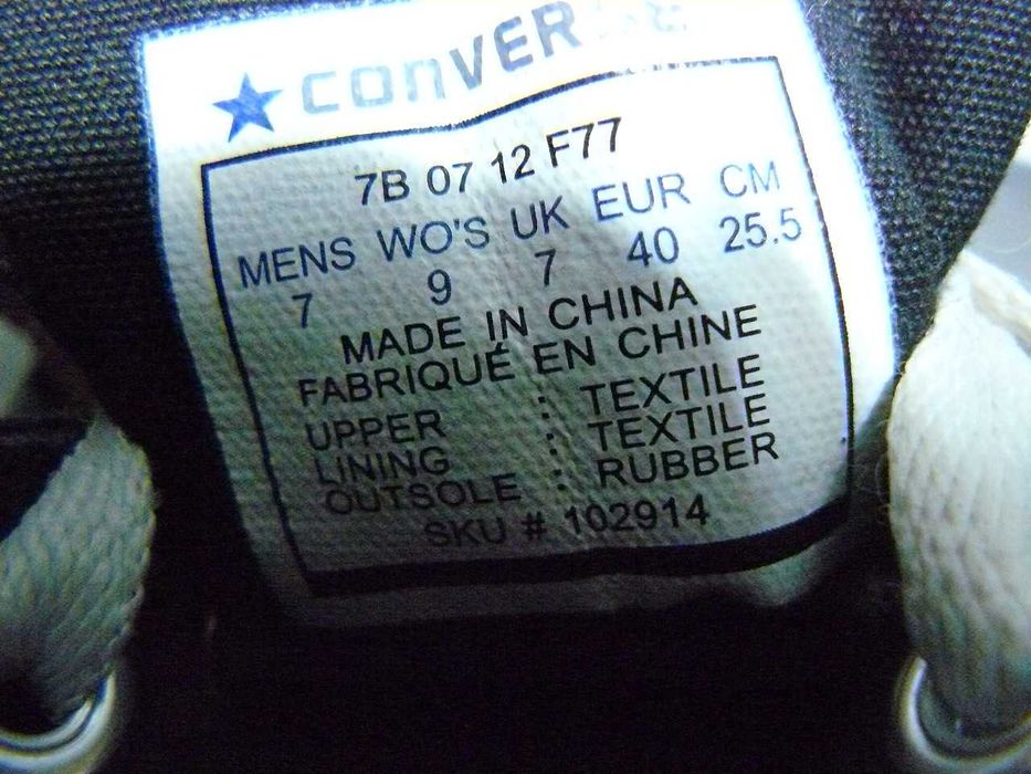 buty CONVERSE r 40 męskie damskie trampki