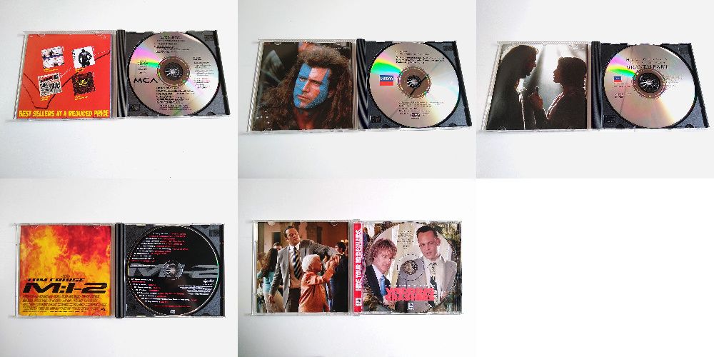 4 Bandas Sonoras Originais de Filmes (CDs)
