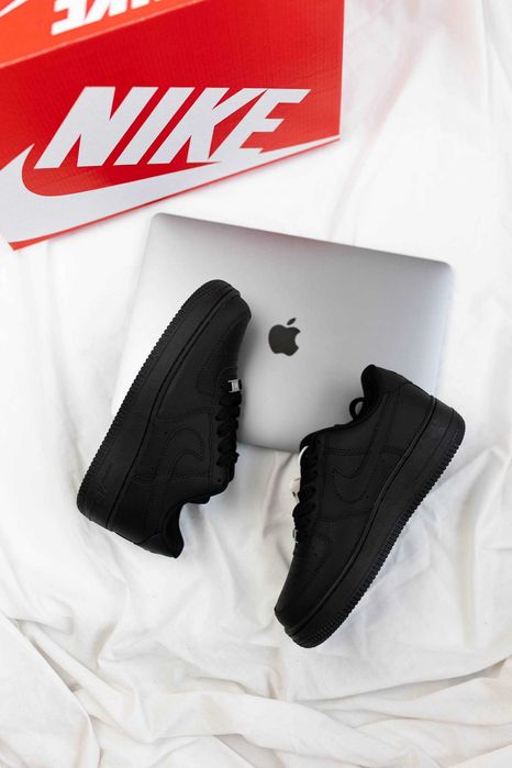 Кросівки Nike Air Force Black Premium Кроссовки Найк Форс (36-45)