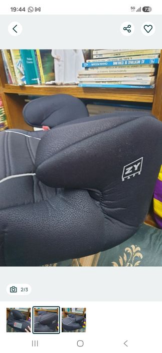 Banco de criança para carro da zipy