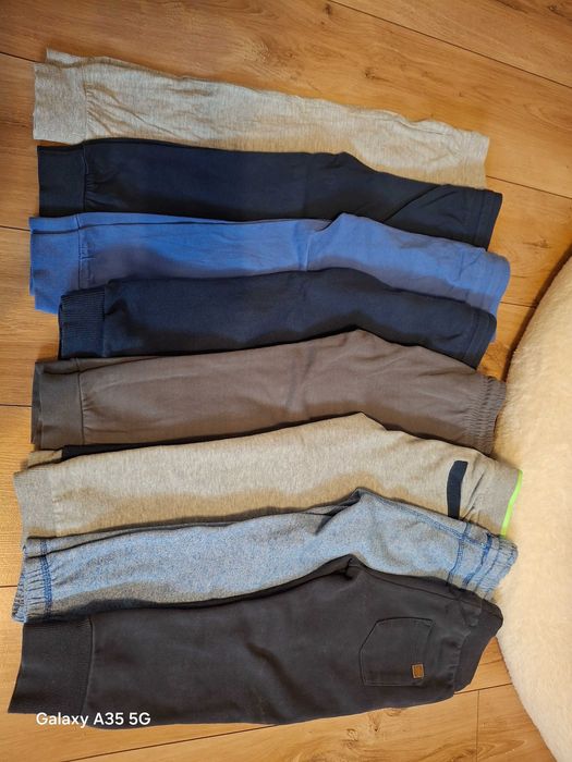 Paczka ciuszków dla chłopca 104/110