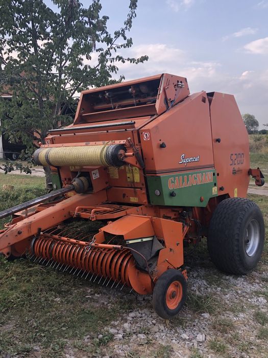 Prasa Gallignani 5200. Rotor,noże