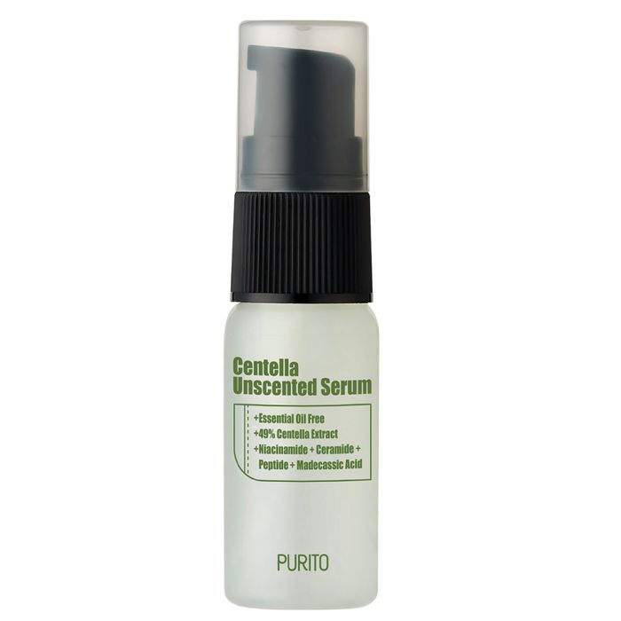 PURITO mini regenerujące serum z ekstraktem z wąkroty azjatyckiej 15ml