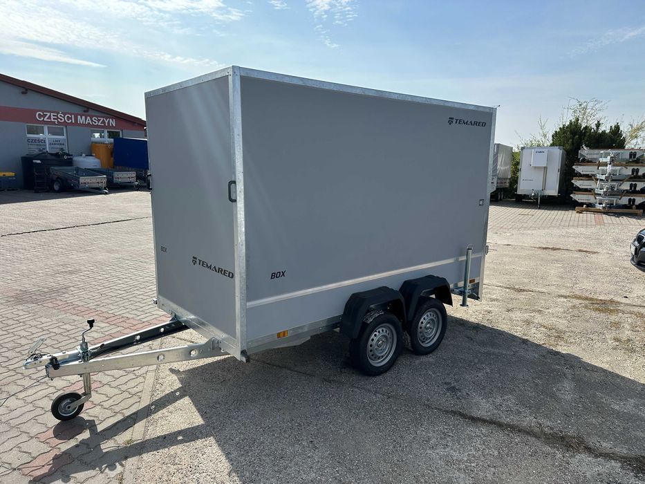 Przyczepa kontener 300x150x180 TEMARED BOX 3015/2 DMC:750kg, KAT. B!