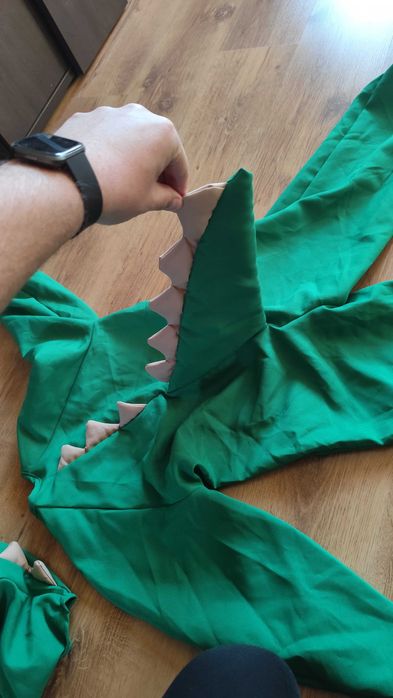 Strój karnawałowy krokodyl 122/128