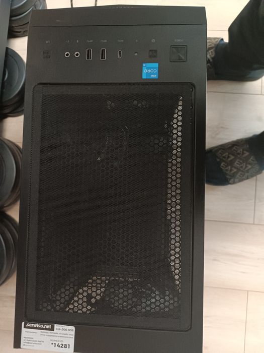 Zestaw: obudowa z modułem sterującym, i5 12f, zasilacz 1000W Gigabyte