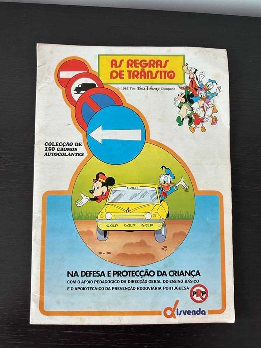 1980s Sticker Album - Traffic Rules - Complete