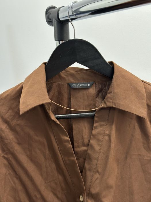 Сорочка Zara оверсайз М