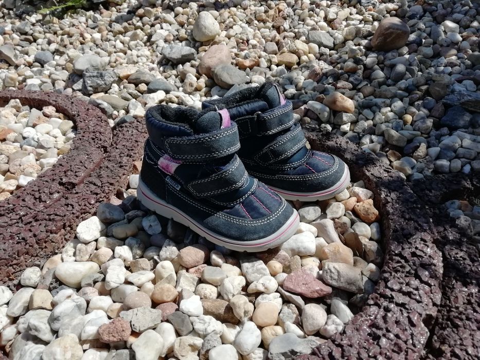 Kozaki śniegowce na rzepy nr 25