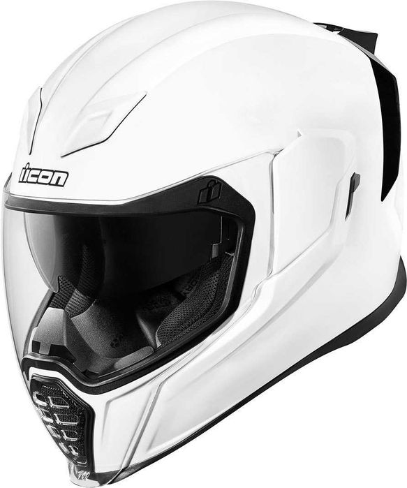 Capacete Integral Icon Airflite Branco - MegaPreço - novo na embalagem