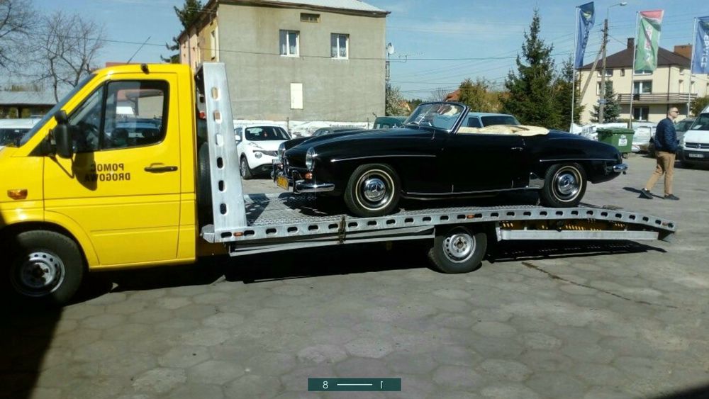 Transport do 12ton Pomoc drogowa 24H holowanie laweta Poznań cała Pols