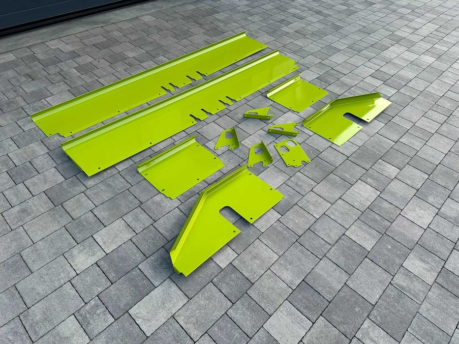 Blacha przeciw odpryskiwaniu ziarna Heder Claas Vario Cerio 620 Trion