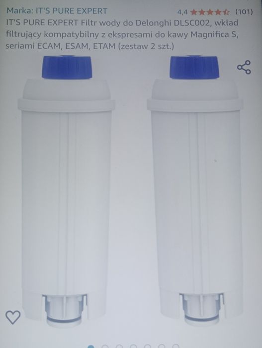 Filtr do expresu DeLonghi Magnifica S
