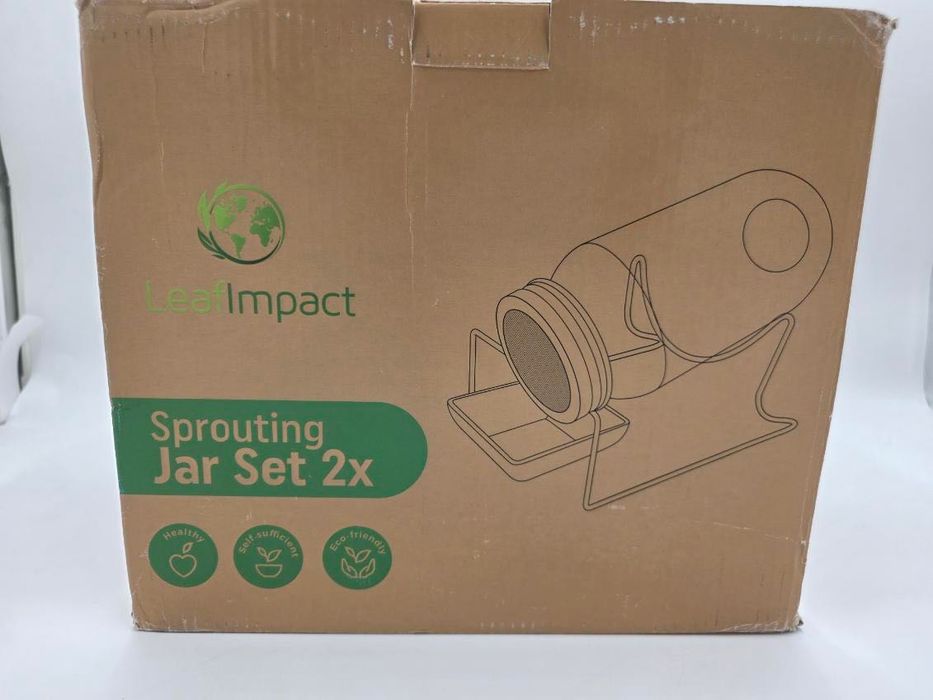 Zestaw do kiełkowania nasion Lee Impact Sprouting Jar Set 2x