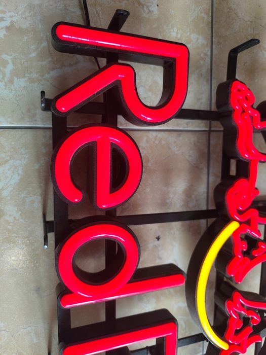 Led Redbull Luminoso Vintage