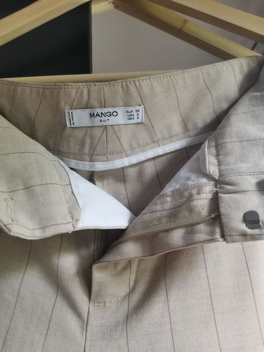 Mango suit spodnie praca biuro 36